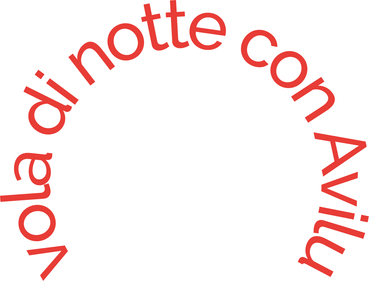 Vola di notte con Avilu